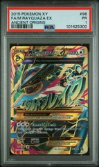 Mega Rayquaza EX - 98/98 - Full Art Ultra Rare - PSA 1